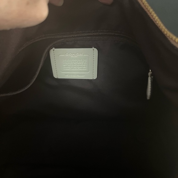 Coach Beige Signature Hobo Bag - Picture 2 of 7